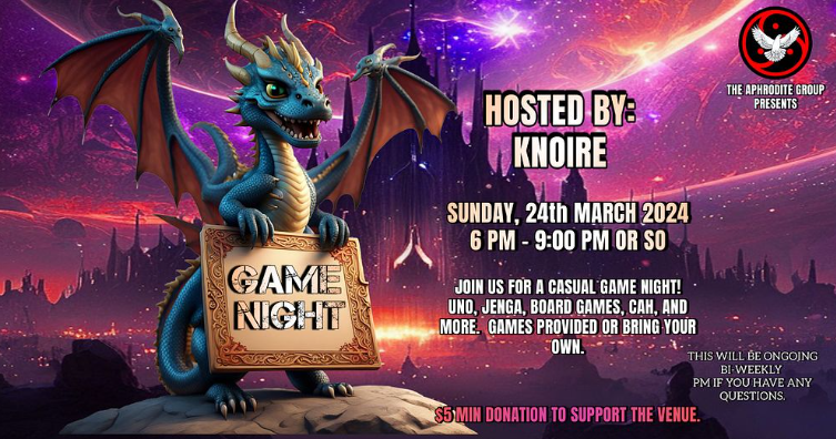 Game Night - March 24th